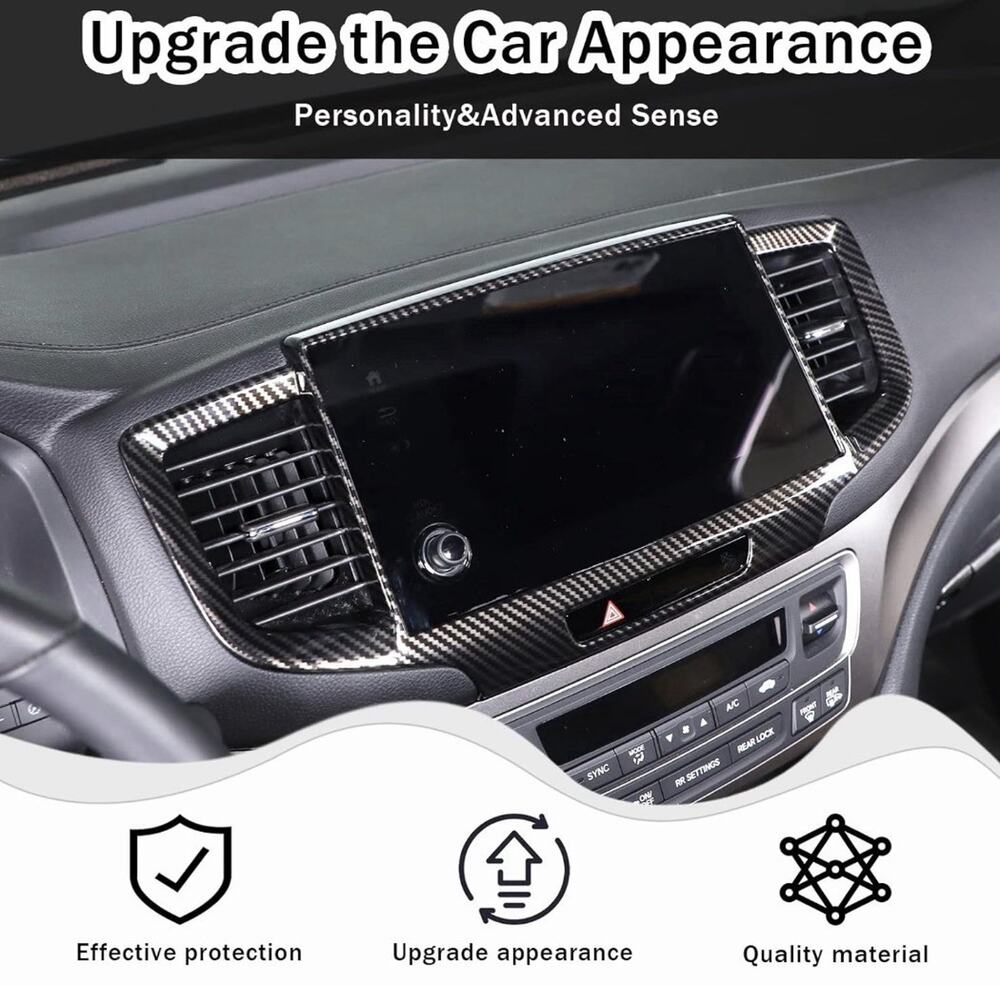 GPS Carbon Panel Honda Pilot 2019-2022 Ridgeline 2021-2023 Passport 2019-2023